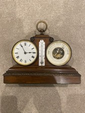 Antique clock barometer for sale  UK