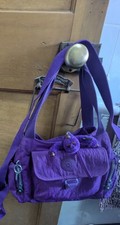 Kipling bag purple for sale  CARSHALTON