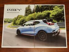 ARTIGO DA REVISTA HYUNDAI VELOSTER N EXPANDE ENTUSIASTA ALFABETO ESTRADA E PISTA comprar usado  Enviando para Brazil