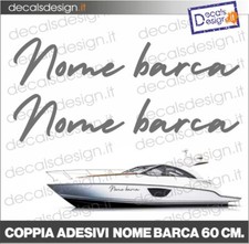 Adesivi coppia scritta usato  Napoli