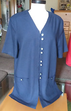 Blusenjacke erfo dunkelblau gebraucht kaufen  Bassenheim Kettig, St.Sebastian