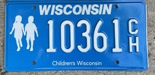 2020 WISCONSIN - Wisconsin Infantil - PLACA DE LICENÇA EXPIRADA comprar usado  Enviando para Brazil