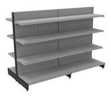 Metallregal gondelregal mittel gebraucht kaufen  Dülmen