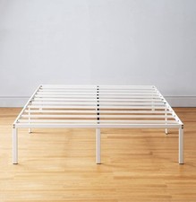White metal bed for sale  Brooklyn