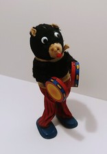 Urso ambulante vintage de corda com símbolos comprar usado  Enviando para Brazil