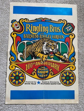 ringling bros circus posters for sale  Virginia Beach