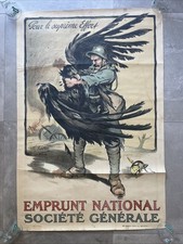 Affiche originale emprunt d'occasion  Moutiers-les-Mauxfaits