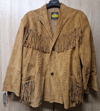 Herren fransen lederjacke gebraucht kaufen  Wertingen