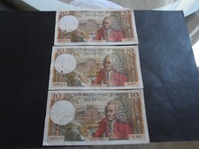 Lot billets 10 d'occasion  Saint-Jouan-des-Guérets