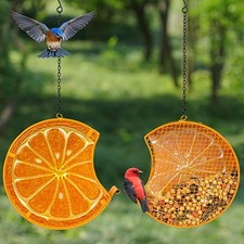 Orange bird feeder for sale  Los Angeles