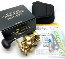Carretel Shimano 15 OCEA CONQUEST 300HG destro com caixa "Excelente++" comprar usado  Enviando para Brazil