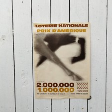 Affiche loterie nationale d'occasion  Theix