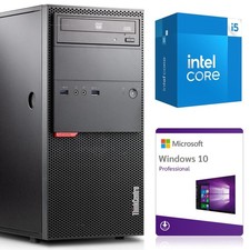 Komputer stacjonarny LENOVO ThinkCentre M800 TOWER Intel Core i5 8/128GB SSD Win10, używany na sprzedaż  PL