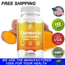  Cápsulas de curcumina de cúrcuma com Black Bioperine - Dor nas articulações de força tripla comprar usado  Enviando para Brazil