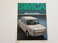 Simca 1000 special for sale  NUNEATON