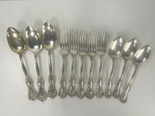 Pcs engraved sterling for sale  Washington