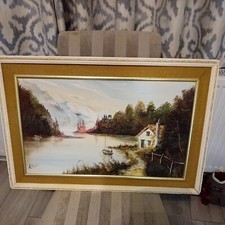 Oil painting mike for sale  CHEPSTOW