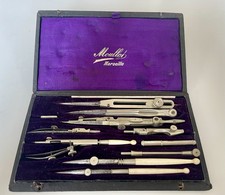 Ancien coffret compas d'occasion  Marseille VI