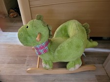 Schaukelpferd plüsch dino gebraucht kaufen  Calvörde