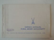 Meissen service katalog gebraucht kaufen  Kallmünz