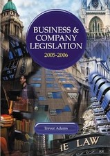 Legislación de negocios y empresas (Guías LPC del Colegio de Derecho), Adams, Trevor, uso segunda mano  Embacar hacia Mexico