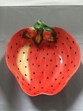Vintage ceramic strawberry for sale  Chesapeake