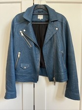 Reiss leather jacket for sale  WOLVERHAMPTON