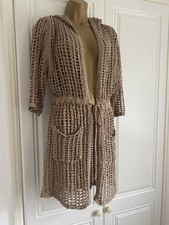 Hooded crochet cardigan for sale  LYMM