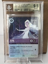 Lorcana Disney D100 Edição de Colecionador Elsa Luvas Off 19/P1 Promo Foil BGS 9.5 comprar usado  Enviando para Brazil