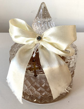 Lidded glass jar for sale  CLECKHEATON