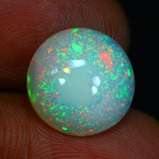 3.80 Cts _ pin Fire!!! 100% Natural Multi-color 3D Flash WELO OPAL _ não tratada comprar usado  Enviando para Brazil