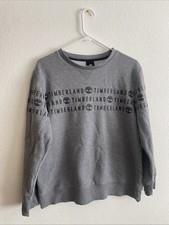 Timberland grey crewneck for sale  San Antonio