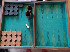 Backgammon ancien jeu d'occasion  La Flotte