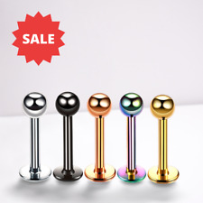 2mm lippenpiercing labret gebraucht kaufen  Minden