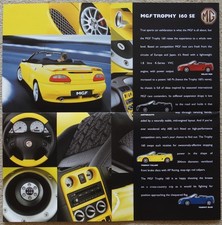mgf trophy for sale  HEATHFIELD