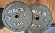 20kg hantelscheiben 50mm gebraucht kaufen  Rheinstetten