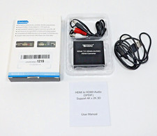 Tendak 4K x 2K HDMI para HDMI e óptico TOSLINK SPDIF + 3,5mm áudio estéreo HDMI comprar usado  Enviando para Brazil