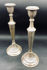 Candlesticks pair repro for sale  CULLOMPTON