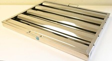 Defletor de filtro de exaustão comercial graxa capô aço inoxidável 25x20x2 Serv-Ware , usado comprar usado  Enviando para Brazil
