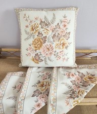 Vintage floral cushion for sale  MALDON