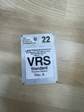Módulo Lectrosonics VRS banda 22 para local comprar usado Módulo Lectrosonics VRS banda 22 para local comprar usado  Enviando para Brazil