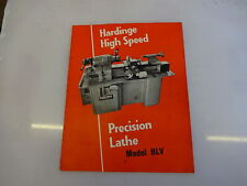 Hardinge lathe model for sale  UK