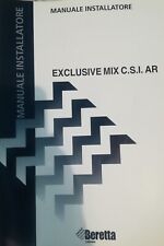 Manuale installatore caldaia usato  Monticello Brianza