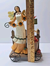 Garden angel carved for sale  Syracuse