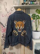 Customized Hand-Painted Jeans Jacket, usado comprar usado  Enviando para Brazil