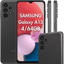 smartfon Samsung Galaxy A13 4/64GB 60Hz 4G bez simlocka czarny | stan: dobry, używany na sprzedaż  PL