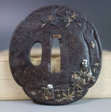 Tsuba guard seeing d'occasion  Expédié en Belgium