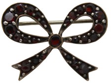 Biedermeier brosche granat gebraucht kaufen  Crimmitschau