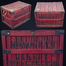 Antique red monogram for sale  North Platte