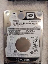 WESTERN DIGITAL Preto 500GB 2.5" 7200RPM SATA HD LAPTOP PC WD5000LPLX (testado) comprar usado  Enviando para Brazil